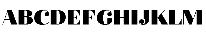 Butik Regular Font UPPERCASE