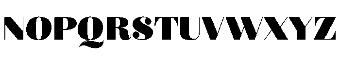 Butik Regular Font UPPERCASE