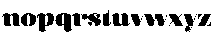 Butik Regular Font LOWERCASE