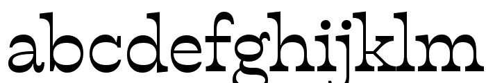 Buffon-Regular Font LOWERCASE