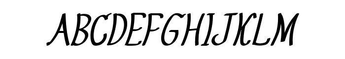 Bugler-BoldItalic Font UPPERCASE