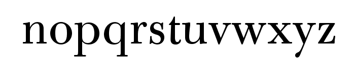 BulmerMTStd-Regular Font LOWERCASE