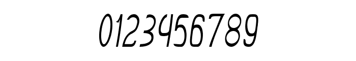 Burbio-CondensedItalic Font OTHER CHARS