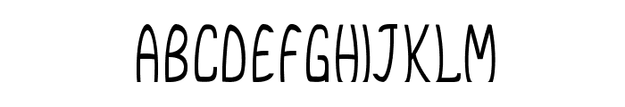 Burbio-CondensedRegular Font UPPERCASE