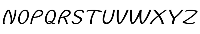 Burbio-ExpandedItalic Font UPPERCASE