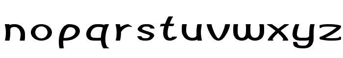 Burbio-ExtraexpandedBold Font LOWERCASE