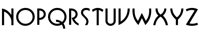 Busso Narrow Bold Font LOWERCASE