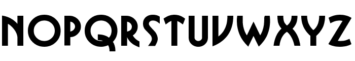 Busso Wide Bold Font LOWERCASE