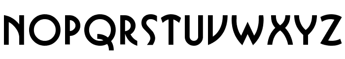 Busso Wide Normal Font LOWERCASE