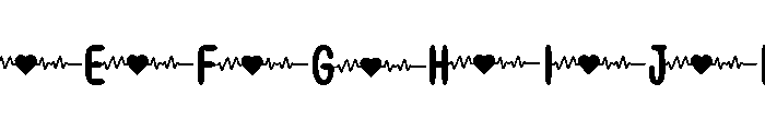 BUABY Regular Font UPPERCASE