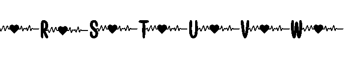 BUABY Regular Font UPPERCASE