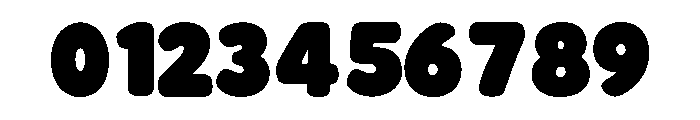 BUBBLE FRIENDS Font OTHER CHARS