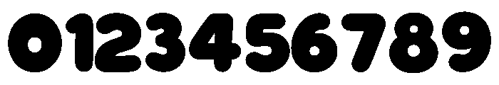 BUBBLORA Font OTHER CHARS