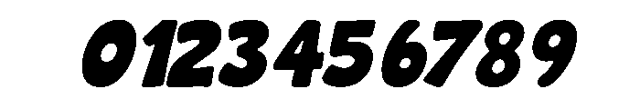 BUBBLU Italic Font OTHER CHARS