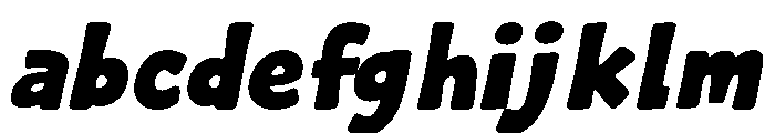 BUBBLU Italic FONT