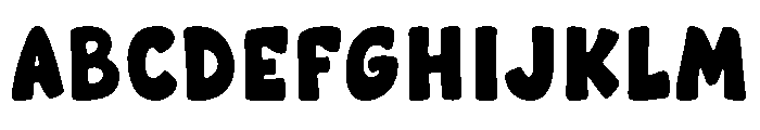 BUBBLU Font UPPERCASE