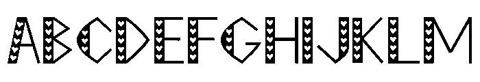 BUBBY Regular Font UPPERCASE