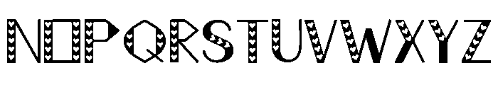 BUBBY Regular Font UPPERCASE