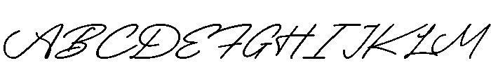 BUDDIES LOVE CURSIVE Font UPPERCASE
