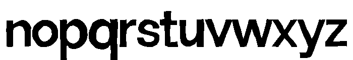 BUMBLE POP Font LOWERCASE