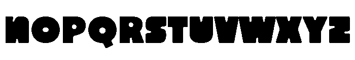 BUMPS Regular Font LOWERCASE