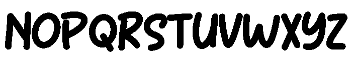 BURGER ENAK Font UPPERCASE