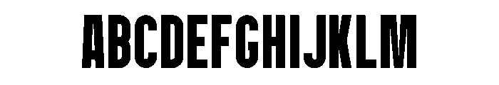 BURNDEAD Font UPPERCASE