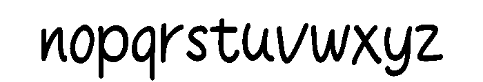 Buangam1 Font LOWERCASE