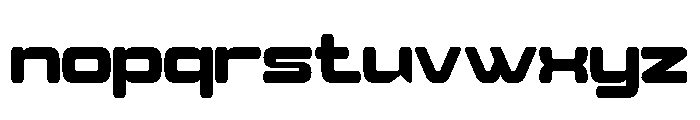 Buban Regular Font LOWERCASE