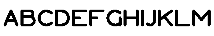 Bubbble Gum Void Font UPPERCASE
