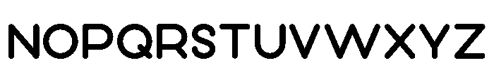Bubbble Gum Void Font UPPERCASE