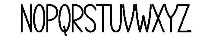 Bubble Alphabet Font UPPERCASE