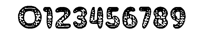 Bubble Art Font OTHER CHARS