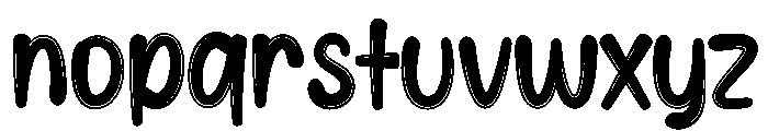 Bubble Barbie1 Font UPPERCASE