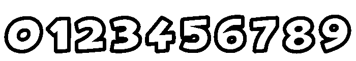 Bubble Bash Regular Font OTHER CHARS