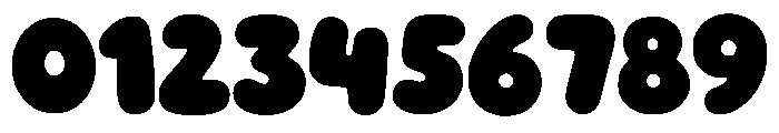 Bubble Bean Regular Font OTHER CHARS
