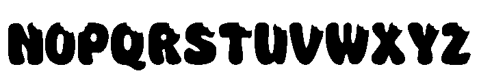 Bubble Bite Regular Font UPPERCASE