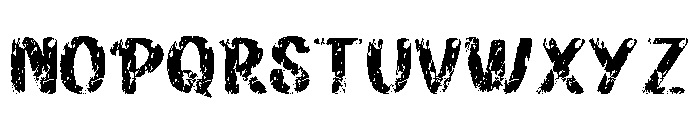 Bubble Bliss Regular Font UPPERCASE