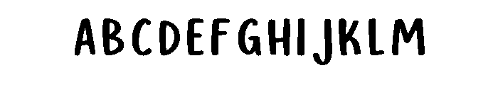 Bubble Blush Zahyl Regular Font UPPERCASE