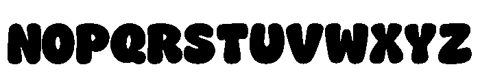 Bubble Bounce Regular Font LOWERCASE