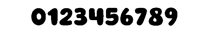 Bubble Buds Regular Font OTHER CHARS