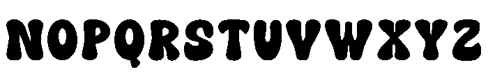 Bubble Buds Regular Font UPPERCASE
