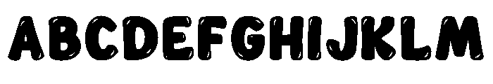 Bubble Bunny Regular Font UPPERCASE