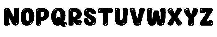 Bubble Bunny Regular Font LOWERCASE