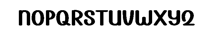 Bubble Burst Font UPPERCASE