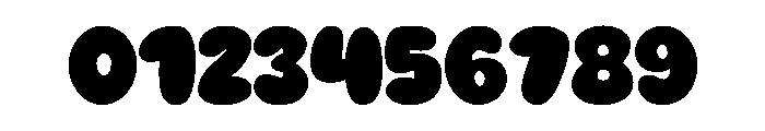 Bubble Candy Regular Font OTHER CHARS