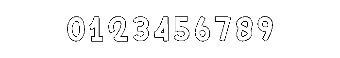 Bubble Charmed Font OTHER CHARS