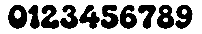 Bubble Chunk Font OTHER CHARS