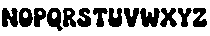 Bubble Chunk Font LOWERCASE