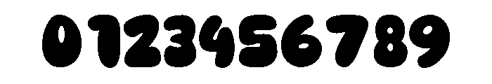 Bubble Chunky Font OTHER CHARS